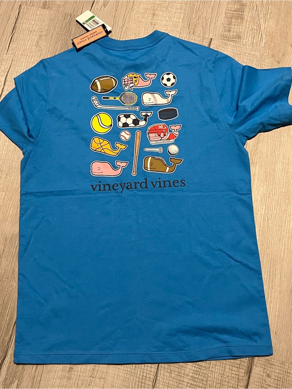 Vineyard Vines boys shirt
Sports theme